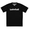 Basketball &God Onyx Recycled Unisex Sports Jersey T-Shirt